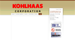 Desktop Screenshot of kohlhaastanks.com